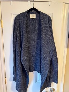 Abercrombie & Fitch Open-Front Knit Cardigan